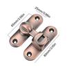 Multipurpose Sliding Door Latches Bolt Lock for Home and Office Supplies Security Daily Use Sturdy Zines Alloy