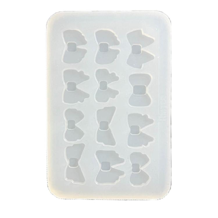 Epoxy Resin Silicone Mould DIY Jewelry Finding Mold Bowknot Pendant Molds Craft