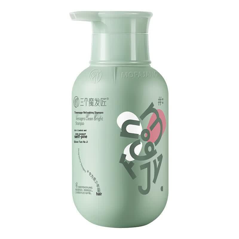 Three Magicians' Teenager Oil Control Dandruff & Volumizing Shampoo 400ml
