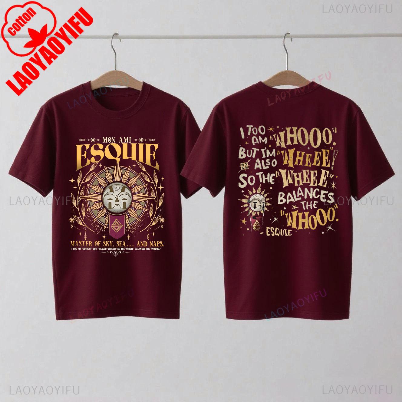 

Футболка Esquie Clair Obscur Expedition 33 Смішна футболка Esquie для геймерів для фанатів Подарунок Літня мода Повсякденний М який бавовняний топ з коротким рукавом M