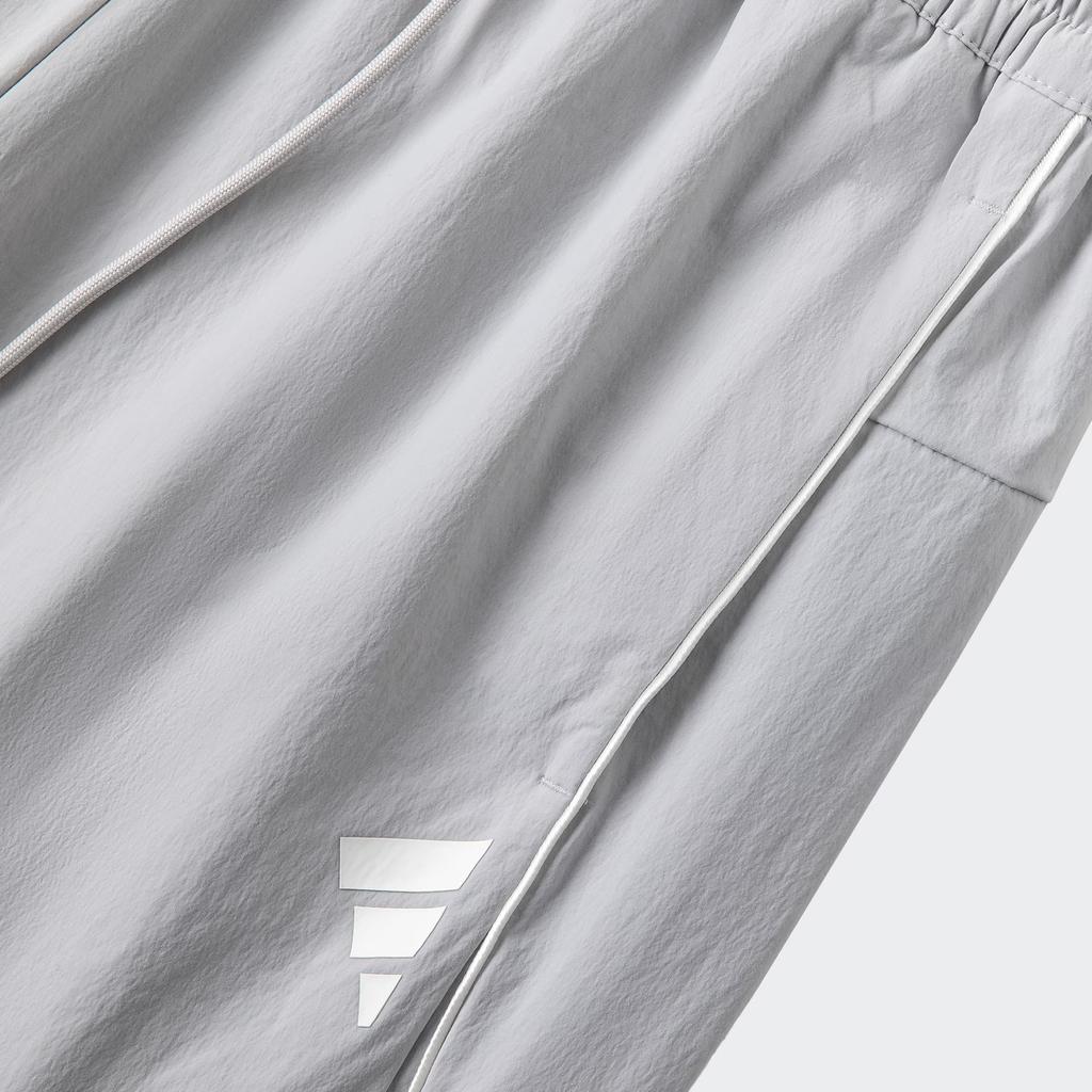 Adidas Fos Tracksuit Bottoms Comfortable Wide Leg Knit Sports Pants Women Bottoms Light-Gray Bright-White JY8076