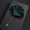 Nylon Men's Suit Pins Pocket Towel Bridegroom Dress Corsage Brooches  Wedding Jelwery Accessories