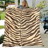 Tiger Print Pattern Beast Blanket,Flannel Blanket Throw Blanket,Child Warm Blanket for Home Living Room Bedroom Beds Sofa Picnic