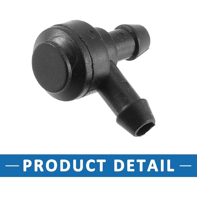 Windshield Washer Nozzle Kit 31391513 Wiper Wash Spray Jet for Volvo S80 1999-2016 Plastic (Set of 2)