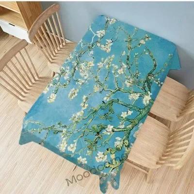 Sterrennacht Zonnebloemen Wereldberoemd Kunstwerk Van Gogh Olieverf Schilderkunst Tafelkleed Huisdecoratie Wandkunst Tafelkleed 100x145cm