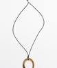 Massimo Dutti Ring-Halskette mit Marmoreffekt