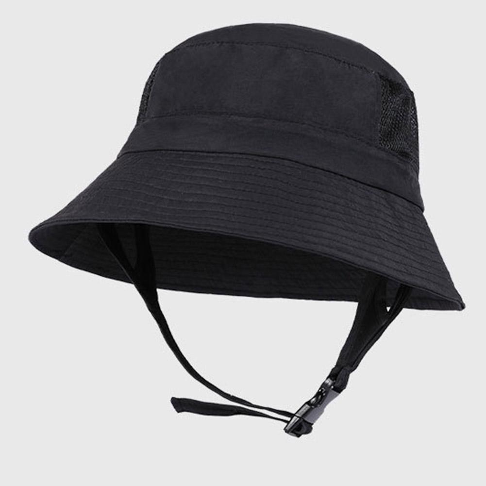 Sommer Fischerkappe für Damen Herren Outdoor Bergsteigen Angeln Surfen Sonnenschutzhut mit Bändern
