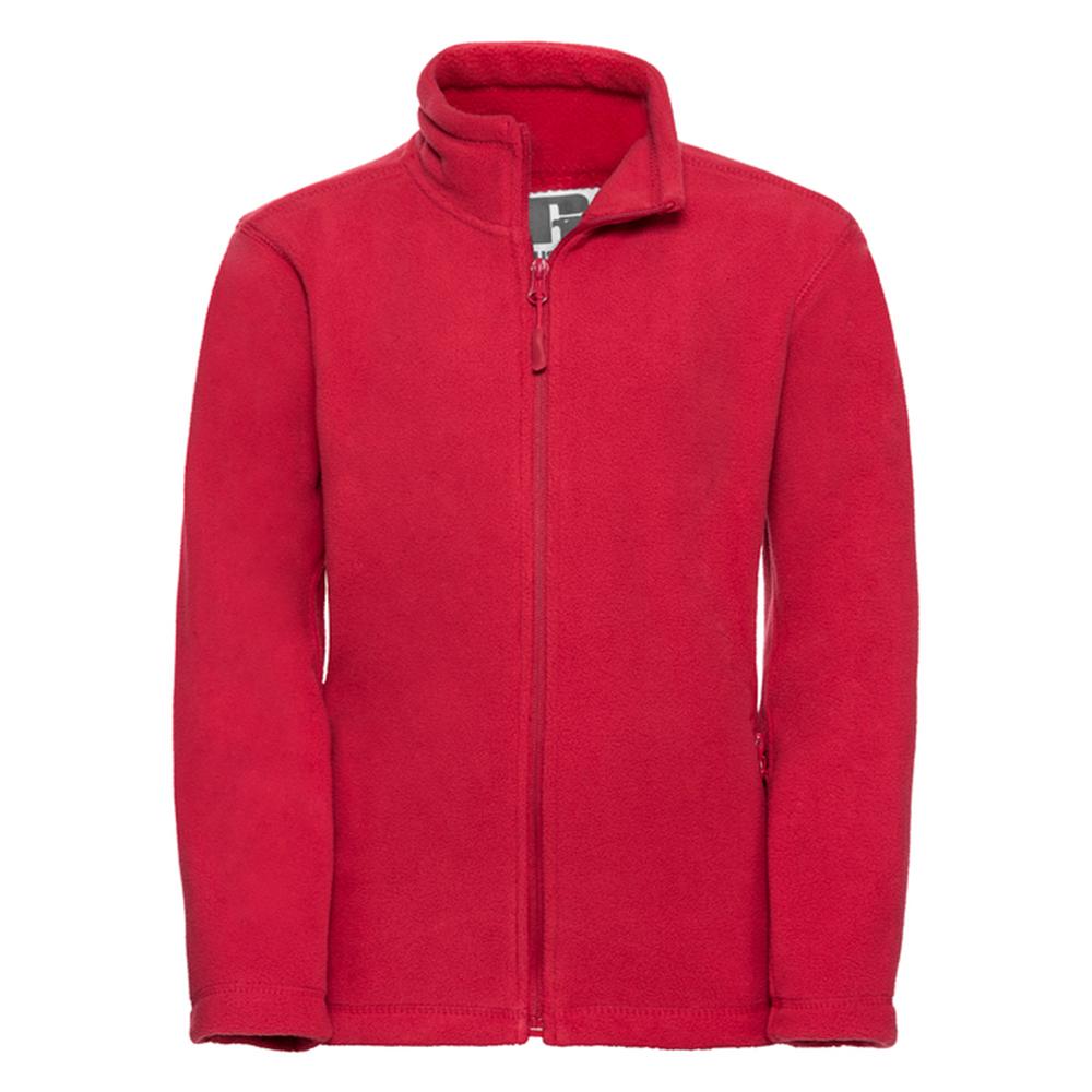 Russell Childrens/Kids Full Zip Outdoor Fleece Jacket