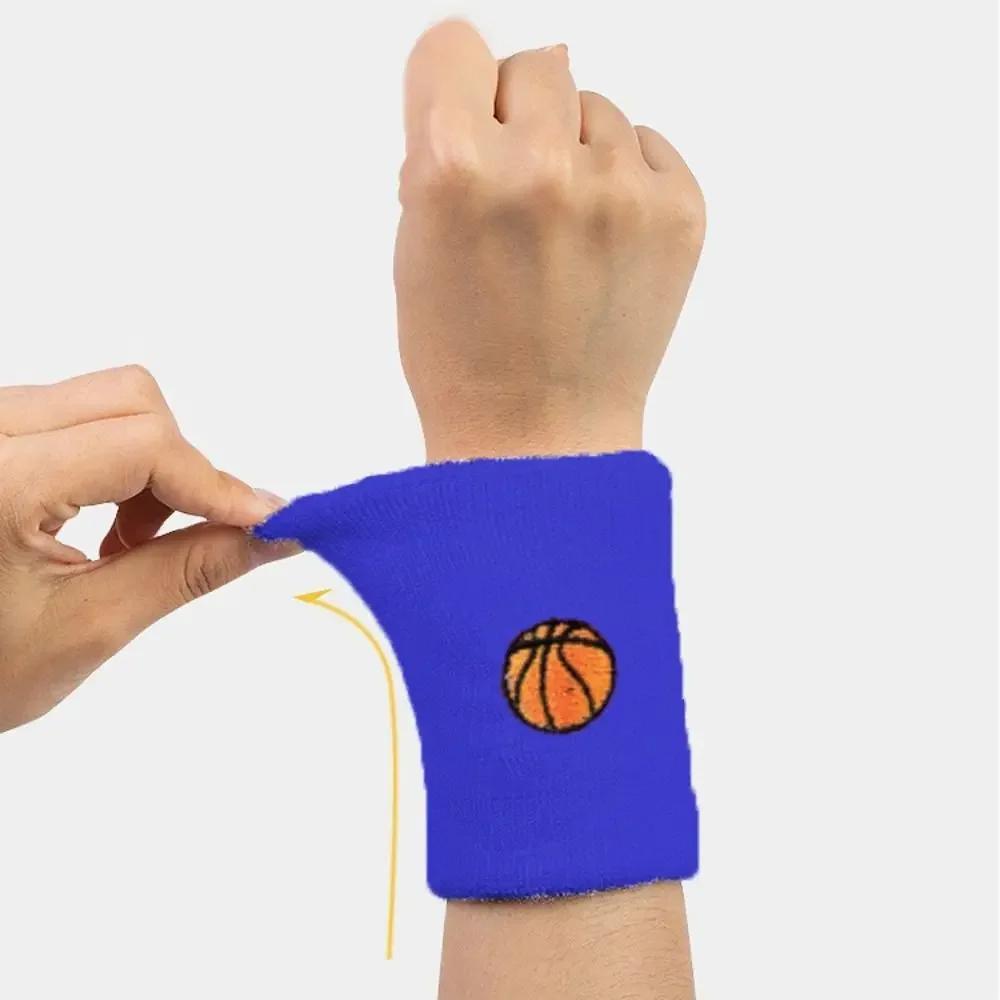 Kids Sports Wristbands Children Wrist Sweatbands Sports Sweatbands For Basketball Baseball Football Soccer Fitness Accessories