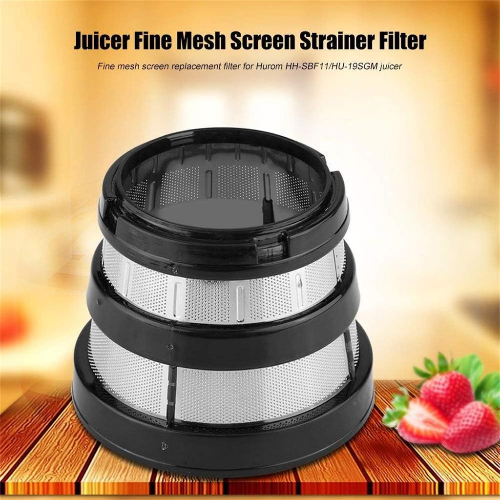 Durable Juicer Part Slow Juicer Filter Fine Mesh Screen Filter Stainless Steel Material Juice Strainers for SBF11 Juicer