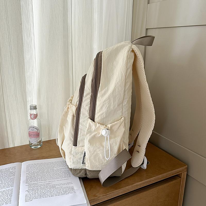 Large Capacity Backpack Junior High School Student Schoolbag Women's Lightweight Backpack