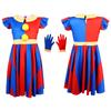 Lo Straordinario Circo Digitale Costume Cosplay Pomni Jax Gangle Tuta Teatro Halloween Adulti Bambini G