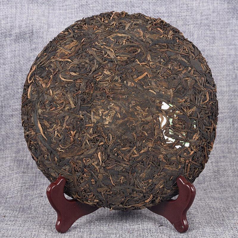 Чай Пуэр Сырой чайный пирог 400 г Старое чайное дерево Чайный пирог Полезный напиток — фото 3