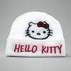 Korean Cute Embroidered Kitty Cat Knit Beanie - Warm Autumn/Winter Wool Hat with Ear Protection for Women, Large Head Circumference.