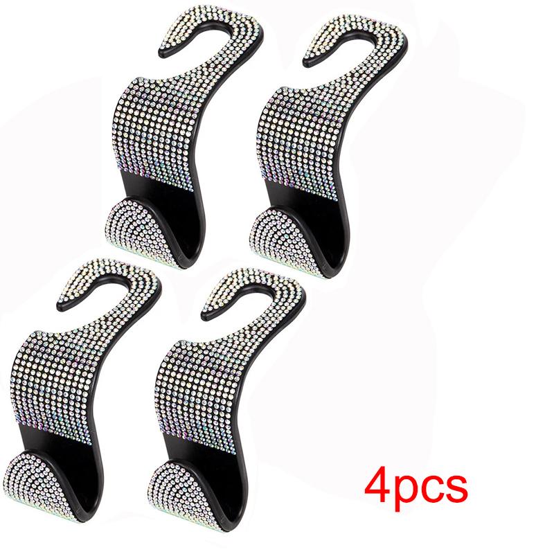 Universeller Auto-Rücksitzhaken Kopfstützenaufhänger für Tasche Beutel Kleidung Hängehaken Kopfstützen-Aufbewahrungshalter Auto Autozubehör