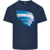 Curled Nicaragua Flag Nicaraguan Day Football Unisexs Light Cotton TShirt