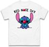 Red Nose Day Cute Stitch Mens T Shirt Womens Tops Tees