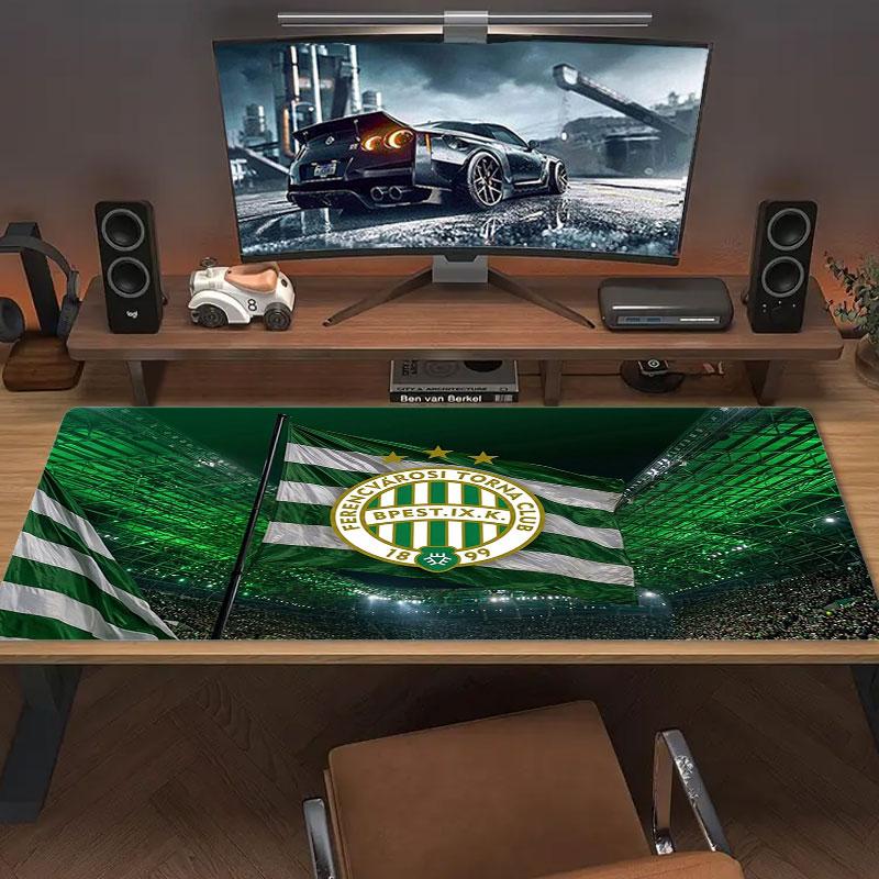 Ferencvárosi Torna Club Large Size Mouse Pad Large Gaming Table Cushion Non-slip Laptop Tablet Big Mousepad XXL Mat Mini PC Playmat With Lock edge
