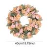 Spring Wreath Hanging Ornament Party Supplies Home Decoration Decor Wreath Front Door Wreath for Mantle Wedding Wall Window