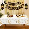 Ramadan Decor Tablecloth EID Mubarak Decor For Home 2026 Ramadan Kareem Islamic Muslim Party Eid Al Adha Gifts Happy Eid Al Fitr