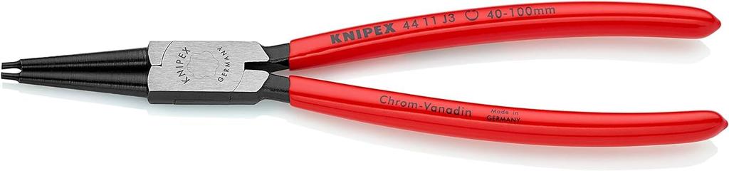 KNIPEX Hole Snap Ring Pliers Straight 4411-J3 (SB)