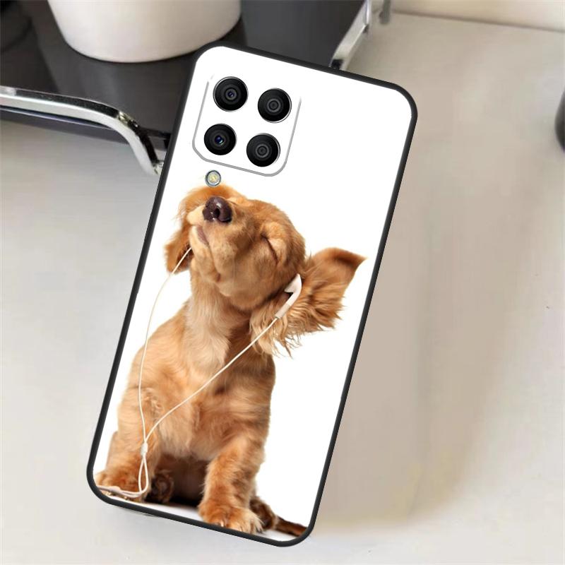 Beagle Dog Puppy Pet Case For Samsung Galaxy M06 M16 M36 M56 M52 M32 M12 M54 M34 M14 M35 M55 M15 M11 M31 M13 M53