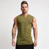 New Arrival Gym Clothes Watermelon Design Mens Bodybuilding Stringer Tank Top Fitness V-Neck Sleeveless Shirt Running Vest
