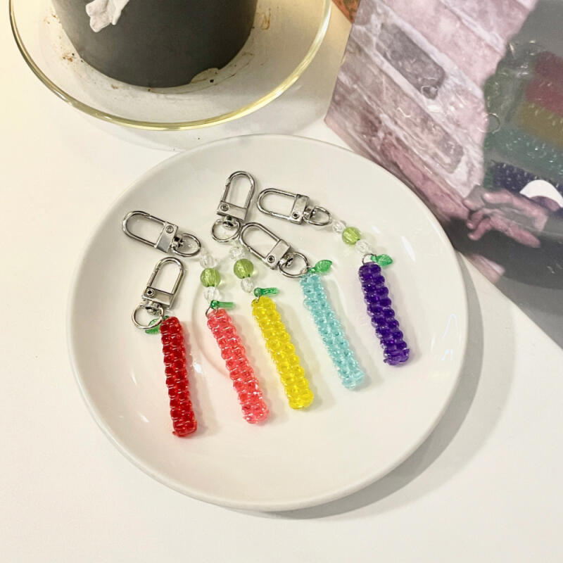 Scooby Doo Knot Lula Lanyard Keychain DIY Kit Beads