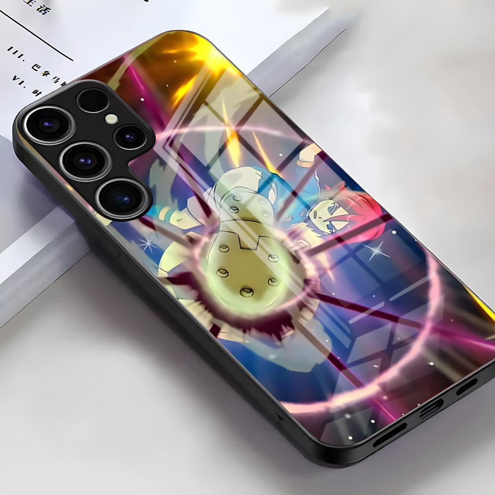 Inazuma Eleven Anime Phone Case For Samsung S26 S25 Edge Ultra S23 S22 S21 S20 Ultra Plus S24 Fe A54 A53 A25 Glass Cover