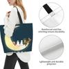 Moomin Tote Large Capacity Tote 50cm Wide X 40cm High X 15cm Perfect for Use As a Makeup Eco Convenience Store or Shopping Lightweight and Durable