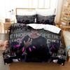 Danganronpa V3 Duvet Cover Set for Adults Boys 3 Piece Cartoon Anime Bedding Set Bedroom Y2k Quilt Cover Pillowcase