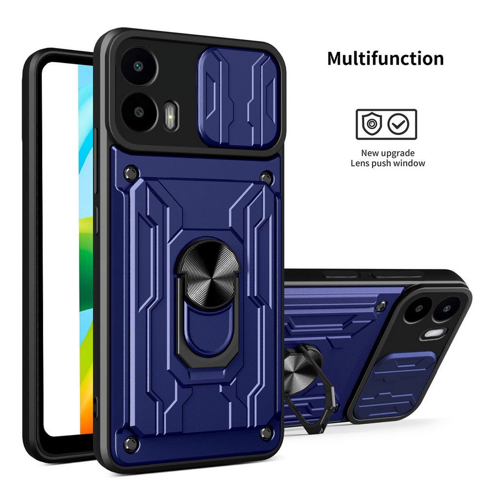 Card slot Camera protect case for Moto G35 G15 G73 E13 G72 G53 G23 G13 G32 G22 G60 G30 G10 Armor Hybrid Ring Cover