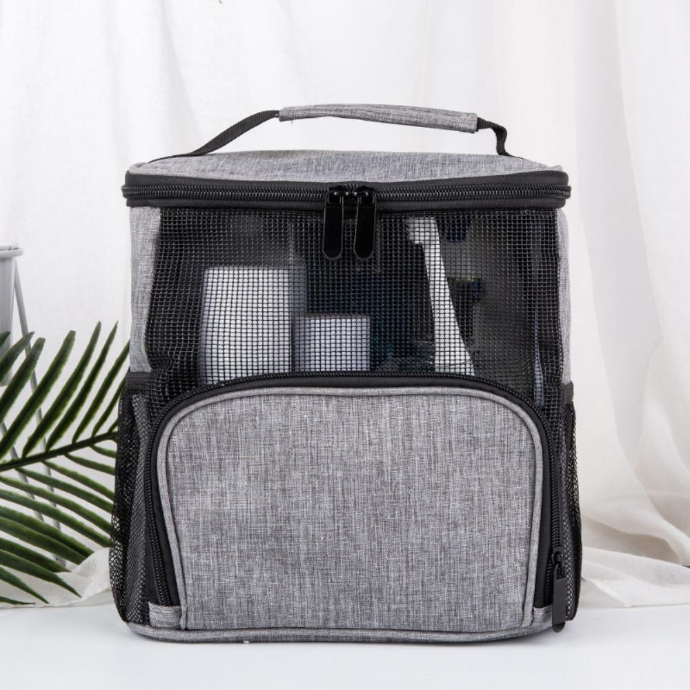 Mesh Toilet Bag Portable Makeup Bag 2024 Cosmetic Bag  Waterproof