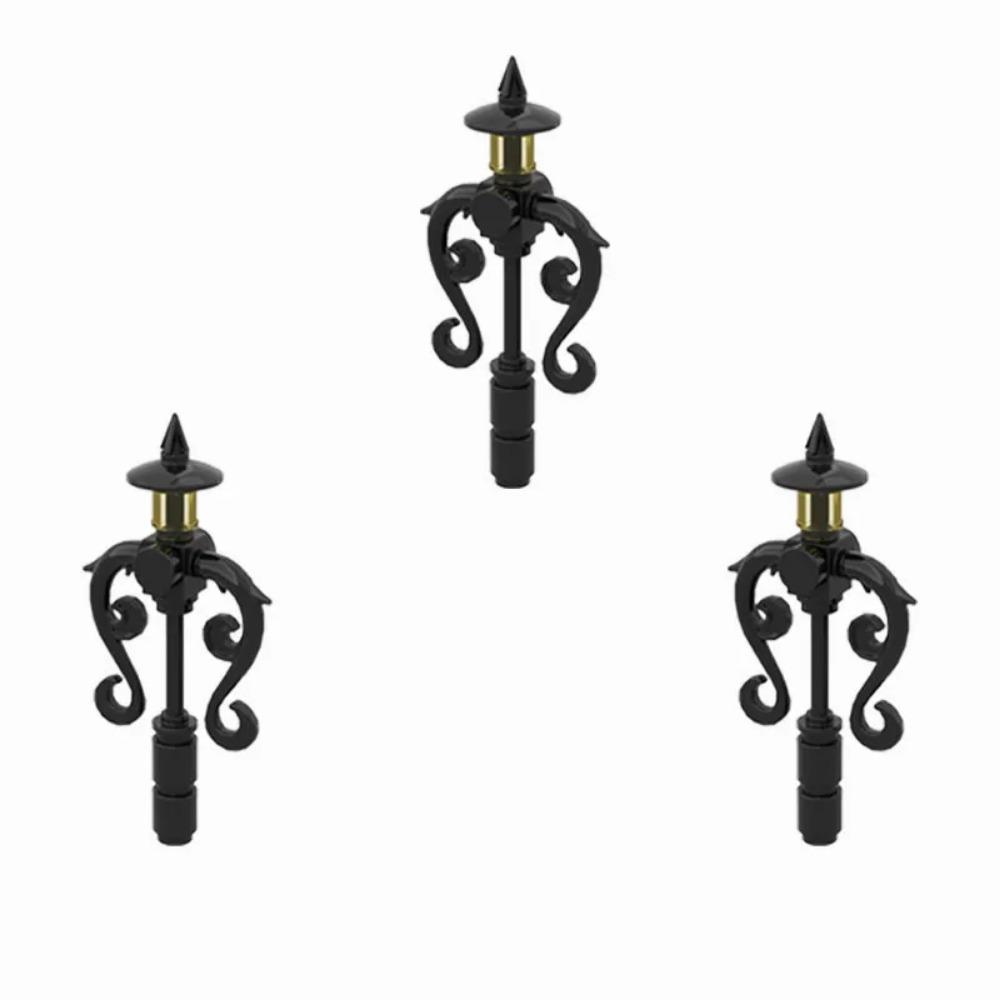 Medieval City MOC Stavební bloky Vojenské figurky vojáků Hradní věž Fontána Nástěnka k bazénu Cihly Dětská Halloweenská hračka