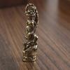 Handmade Buddha Sculpture Copper Crafts Buddha Miniatures Buddha Pendant Accessories  Home Decor