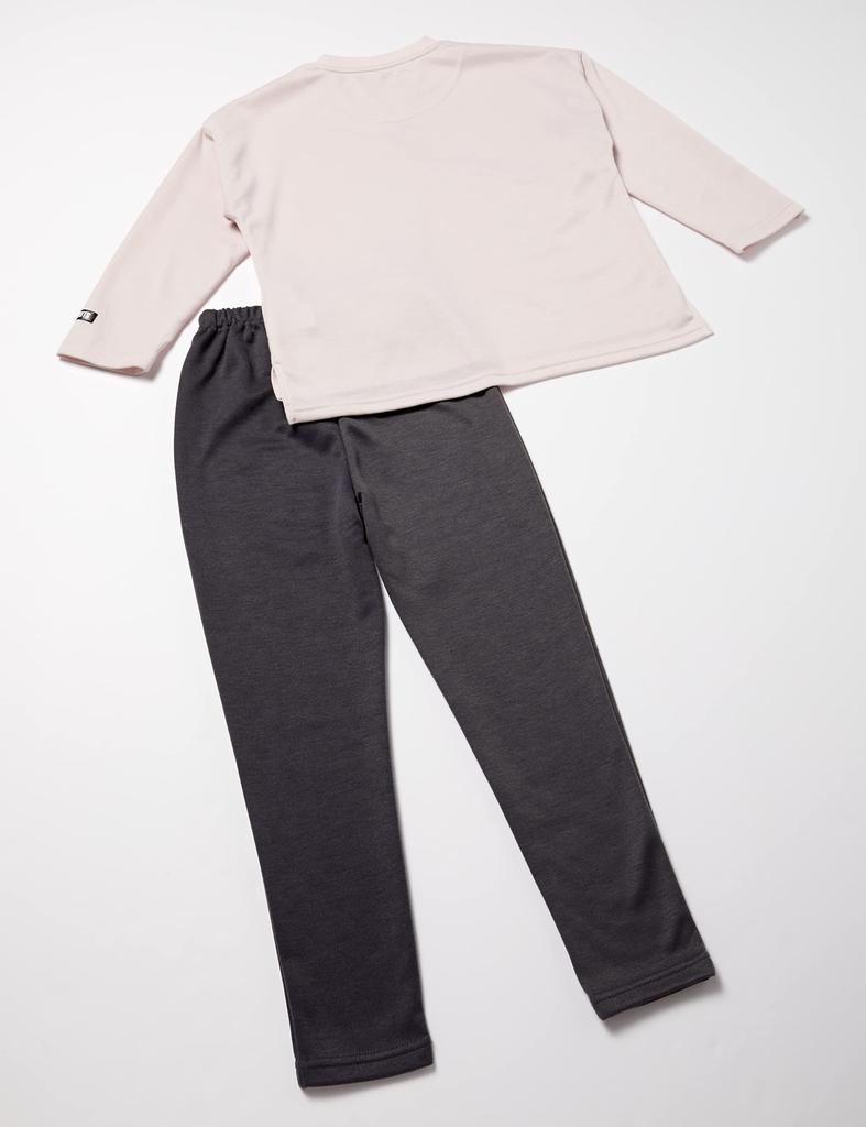 Zestaw piżamy Snoopy Dziewczęcy Kartonowy Piżama z długim rękawem Zestaw topu i dołu Odzież domowa T-shirt 15115850110110 Różowy 110 [Peanuts]