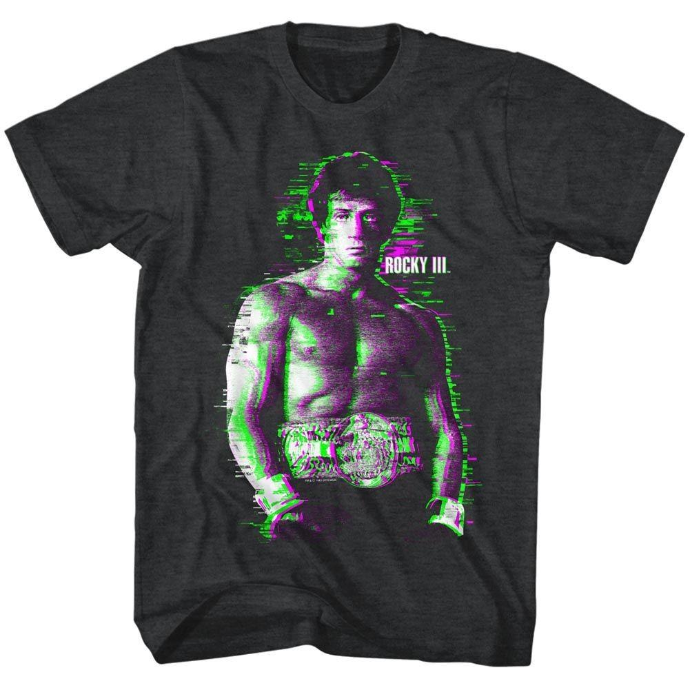 Rocky Glitchy Movie Shirt XXXXL