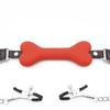 Bondage Restraint Ball Gag SM Chest Harness Breast Clamp Neck Collar for Sex Game