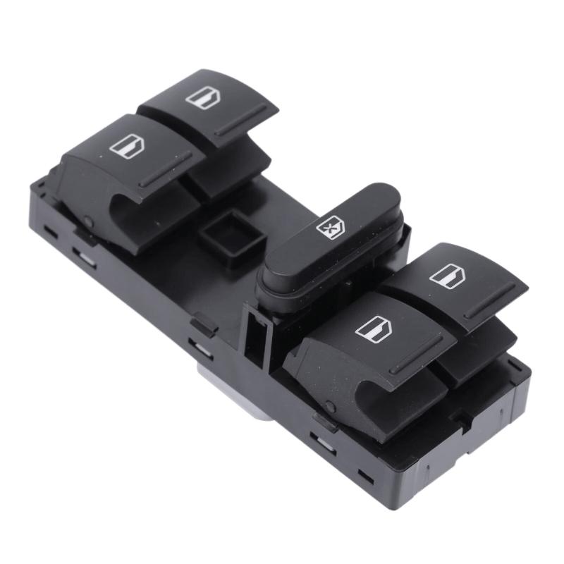 1Z0959858A Electric Window Switches, Four-Button Layout and Black Plastic Housing for Replacement Use