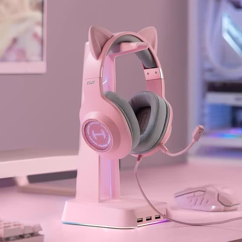 Edifier G2 Cat Ear Edition Wired Gaming Headset