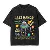 Project Hail Mary Washed Tshirt Unisex Women Summer Cotton Clothing Casual Fashion Round Neck Short Sleeved Tee Streetwear