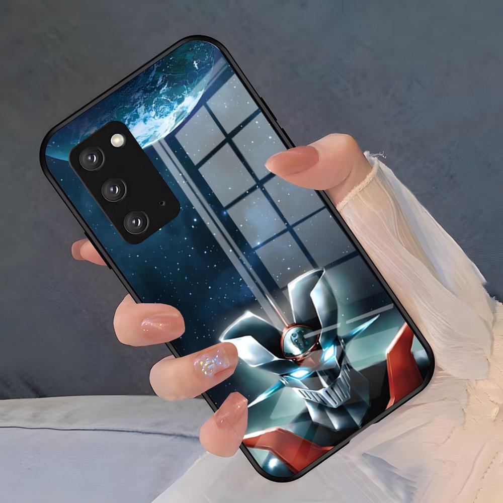 Anime M-Mazinger Z Phone Case For Samsung S26 S25 Plus S20 S20 Plus S22 Ultra S23 FE S21 Plus S21 Ultra Glass Cover