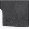 Enthiastudio Thermal Washed Black Unisex Long Sleeve Tee Es2260wb