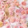 20/50Pcs Artificial Flower Head Mini Silk Artificial Rose Daisy Flower Craft Supplies Wedding Party Craft Wreath Home Decoration