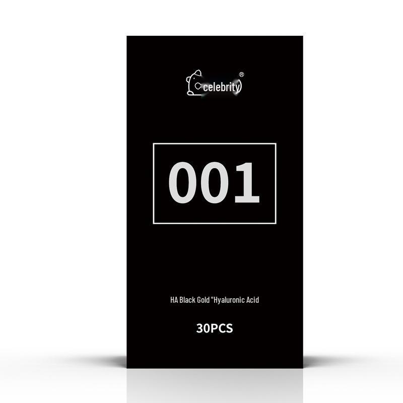 Celebrity Ultra Thin Ribbed Condoms with Hyaluronic Acid for Adult Pleasure and Family Planning