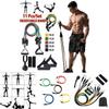 Versatile 11pcs/set Resistance Bands Exercise Rubber Tubes For Home Gym Training