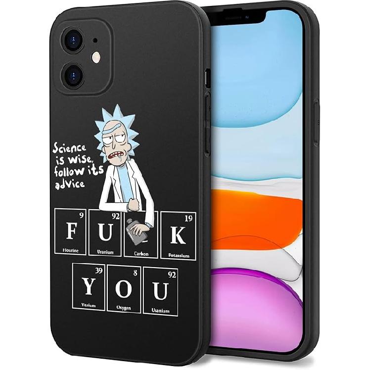 Compatible for iPhone 11 Case 6.1" Pattern Printed Soft Silicone Full Protection Cases (19-Rick-Sorry-P11)