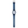 Citizen QQ Zegarek na rękę Analogowy 10 Atmosfer Wodoodporny Pasek Uretanowy V06A-519VK Niebieski Przezroczysty