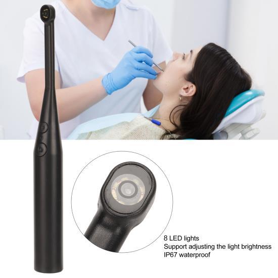 2MP Dental Oral Endoscope Camera WiFi Visual Adjustable 8 LED Lights IP67 Waterproof HD 720P Intraoral Camera