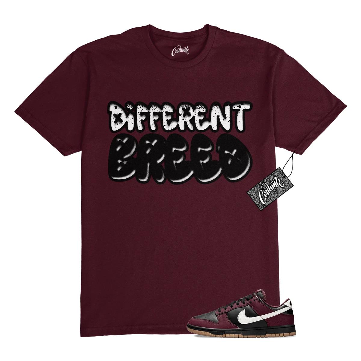 

Dunk Burgundy Crush Black White Next Nature T Shirt Match DBREED 4XL